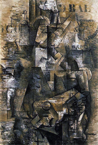 Buff Fig 13 The Portuguese, Georges Braque 1911–12, oil on canvas, Kunstmuseum, Basel, Switzerland